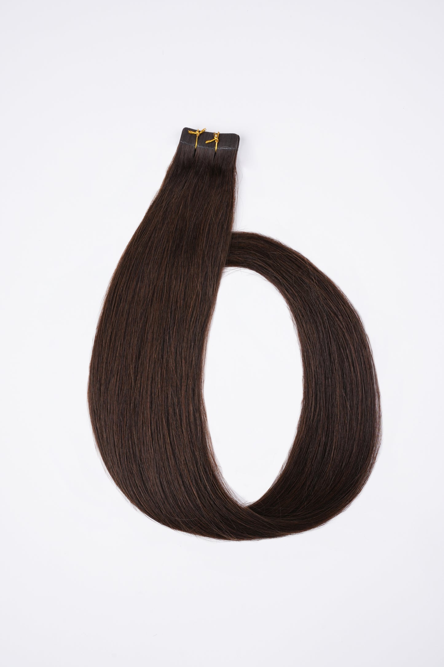 Tape Extensions Dunkelbraun